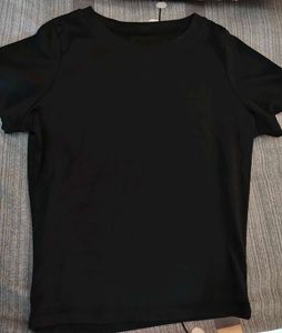 black skim dupe top