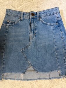 Y2K Denim Mini Skirt