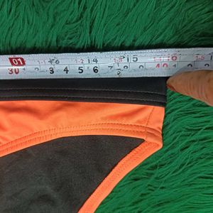 Orange🫴🏻🎁 &amp; Black Bikini Bottoms