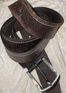 Classic Brown Leather Belt
