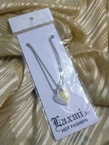 Best couple Heart Necklaces set
