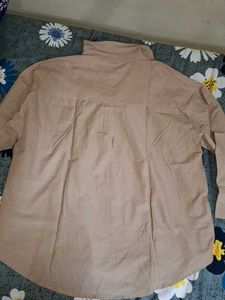 Classic Brown Button-Up Shirt