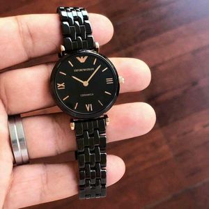 Emporio Armani Black Ladies Watch PREMIUM QUALITY
