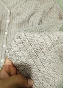 Ribbed Knit Cardigan
