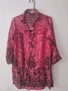 Thailand short kurta top soft cotton printed