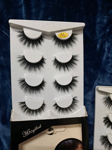 Set Of 8 Pairs False Lashes. Extra Volume For Ultra Glamorous Look