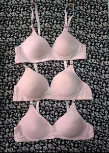 unused 3 🩷 pink Bra