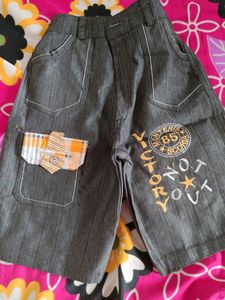 Tshirt And Half Pant Set For 4-5 Year