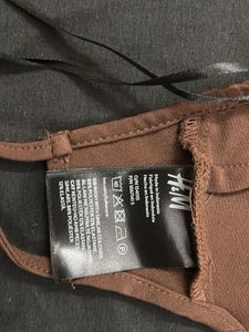 Brown One-Shoulder Top
