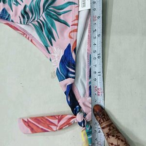❤️‍🔥 Tropical Print Tie-Side Bikini Bottom