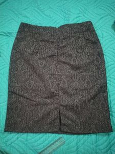 Stylish Patterned Pencil Skirt