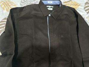 Benetton Brown Long Sleeve Shirt