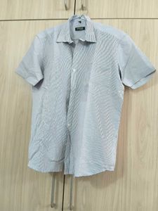 Men's Short Sleeve Striped Shirt