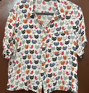 Half Sleeve Short Length Shirt Women