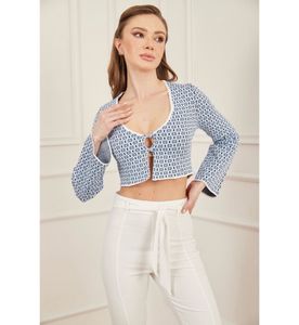 Zara Geometric Pattern Top