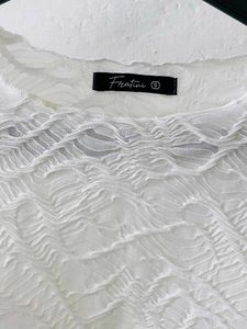 Elegant White Lace Top