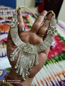 Silver Stone Jewel Set Pack Of 3