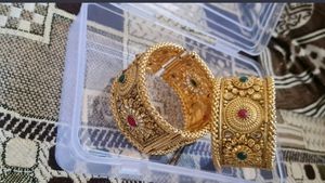 Gold-plated Bracelet Kada