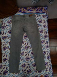 Stylish Grey Denim Jeans