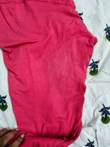 Pink 98%cotton Leggings