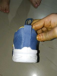 Cute Blue &amp; Yellow Baby Shoes