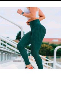 Textured High-Waist Leggings