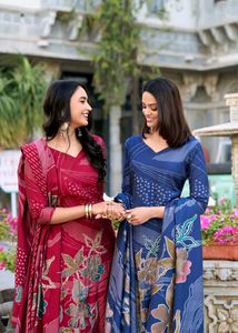 Super Soft Silk Salwar Suit Collections