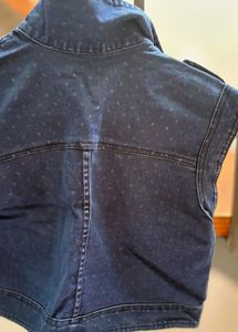 Denim Shrug Jacket
