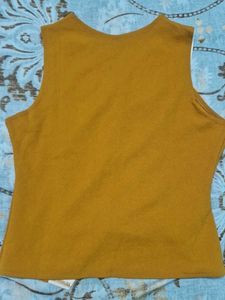 Stylish Sleeveless V-Neck Top