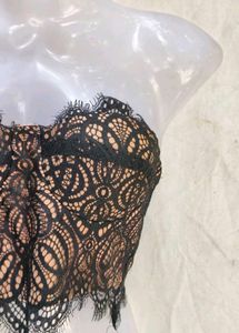 Lace Strapless top