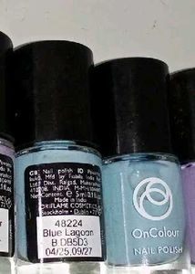 OnColour Nail Polish Blue lagoon
