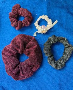 Sparkly Scrunchies Set