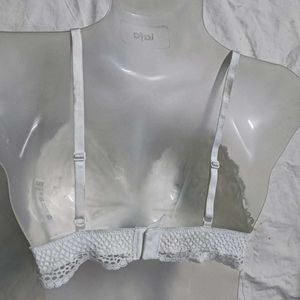 White⭐34.C  Lace Bralette