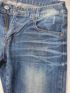 Classic Blue Wash Denim Jeans