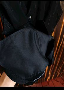 Black Sleeveless Formal Vest
