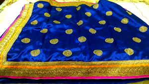 Stone Work Saree With Blouse