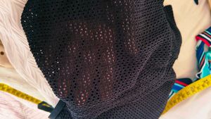 Stylish Black Halter Top