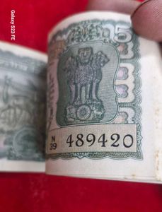 full pkt 4 dear Rare 5 Rupees Indian Banknote
