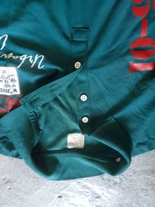 Men's Green Polo T-Shirt