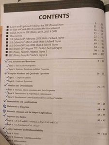 JEE Main Mathematics