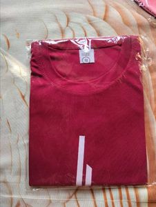 Men's Red Graphic T-Shirt