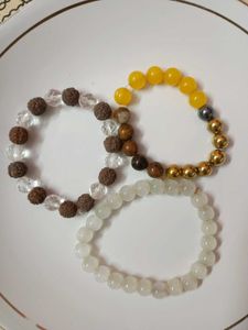 healing Crystals tumble raw + Bracelets