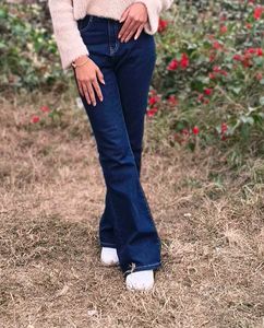 Flared Denim Jeans