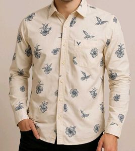 🔷️💎Floral Print Button-Down Shirt 💎🔷️
