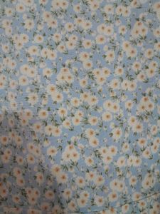 Ditsy Floral Print Summer Dress With Balloon Sleev
