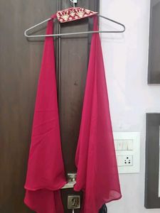 red partywear suit