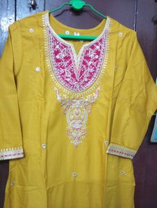Embroidery Kurta Set