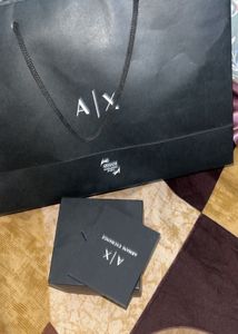 Armani Exchange original  Watch with bag and box (