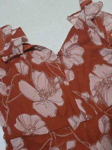 Floral Print Midi Dress