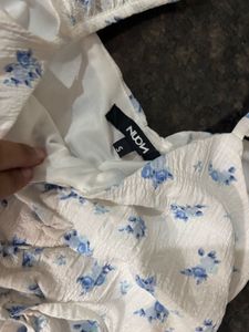 Cute Floral Mini Coquette summer Dress